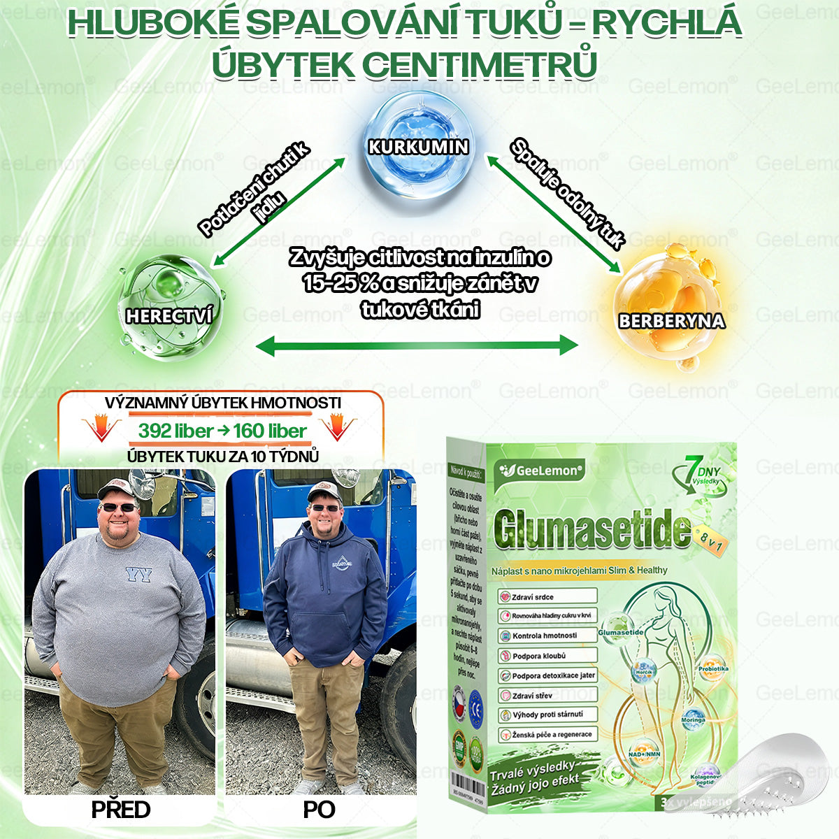 🎁 Zbývá už jen 5 balení! Nyní vám dáváme dalších 50 % slevy! Buďte fit a zdraví. Pokud tuto příležitost nevyužijete nyní, příště na ni budete mít šanci až příští rok!